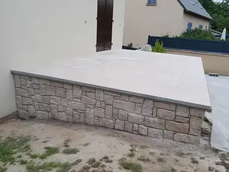 construction terrasse Le Vivier-sur-Mer-1