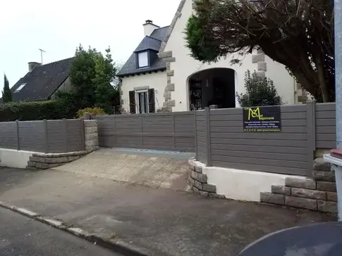 maçonnerie pierre à Baguer-Morvan - image 3