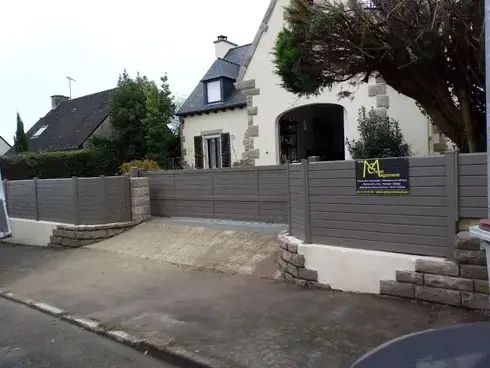 pose de clôture à Combourg - image 3