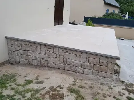 pose de pavés à Baguer-Morvan - image 2